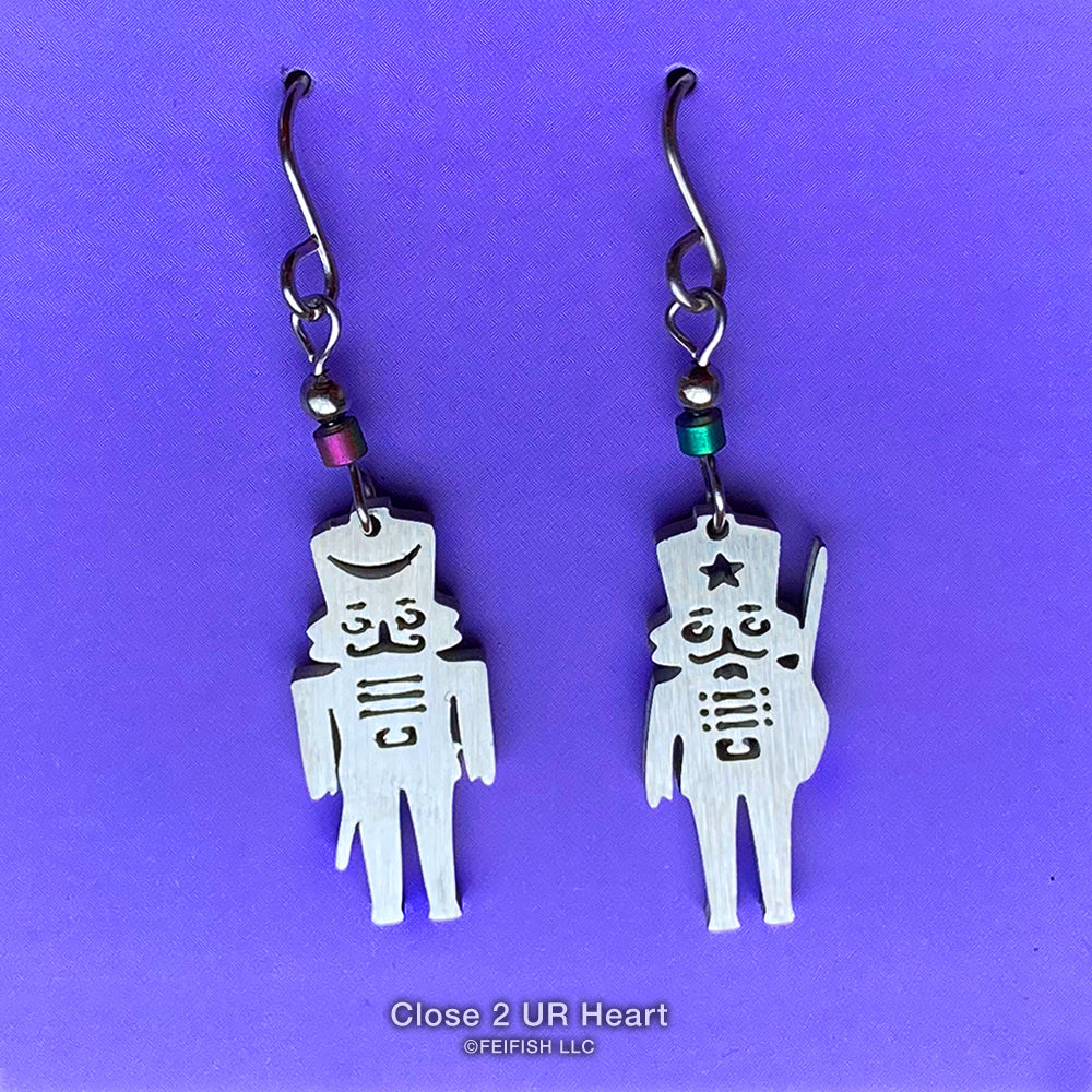 Christmas Holiday Nutcracker Earrings