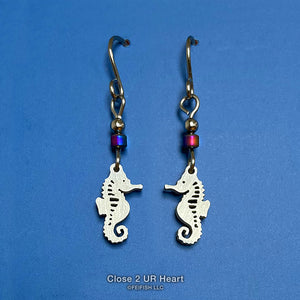 Seahorse Stainless Steel Earrings