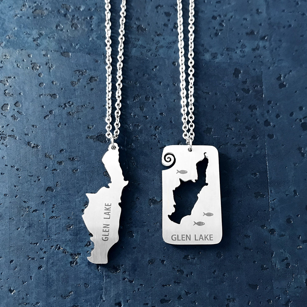 Glen Lake Necklace by Close 2 UR Heart