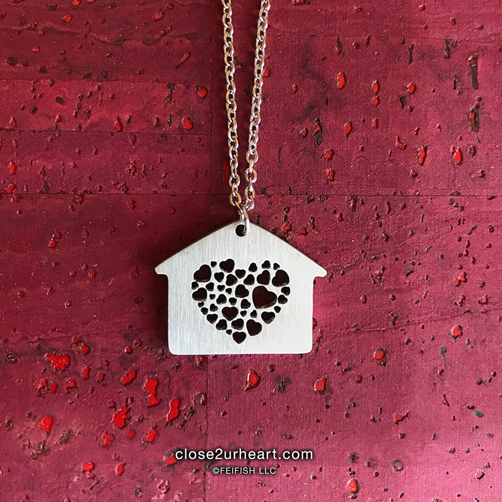 Home Is Where the Heart Is Necklace