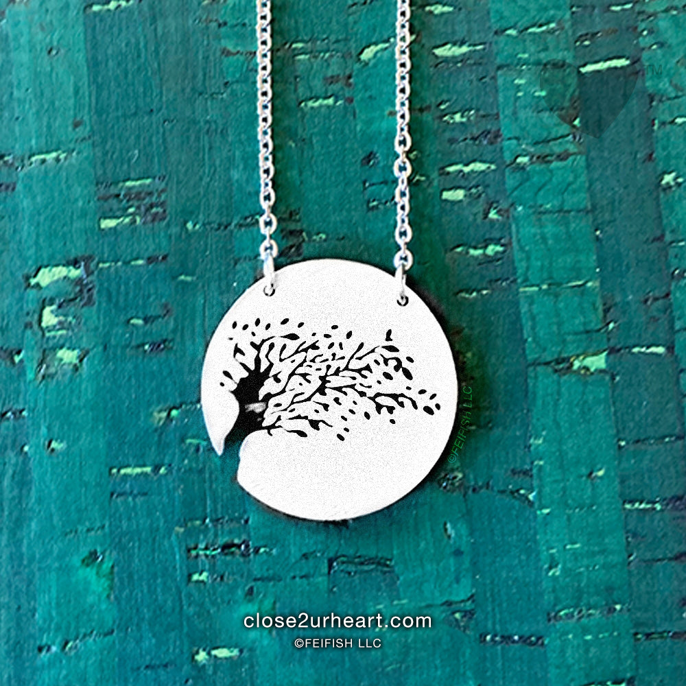 Windy Tree Necklace by Close 2 UR Heart